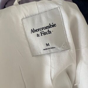 Abercrombie & Fitch Men's Off-White Blazer